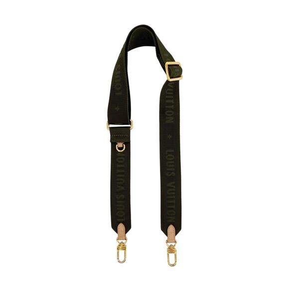 LOUIS VUITTON Bandoulière Strap in Khaki - Picture 1 of 11